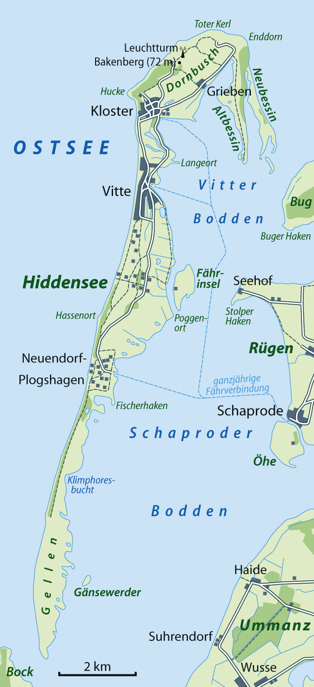 Islas del Mundo: Hiddensee