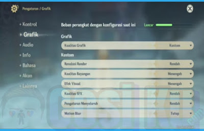Cara Setting Kontrol, Grafik & Anti Lag di Genshin Impact untuk HP Android Cara Setting Kontrol, Grafik & Anti Lag di Genshin Impact untuk HP Android