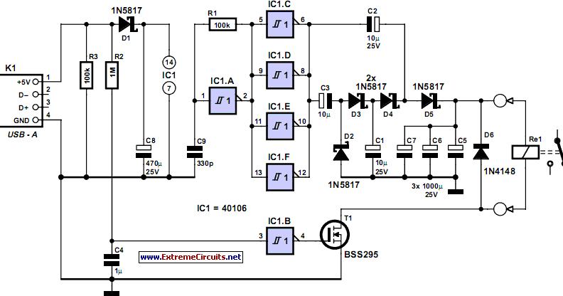 Computer Off Switch Circuit Diagram - The Circuit