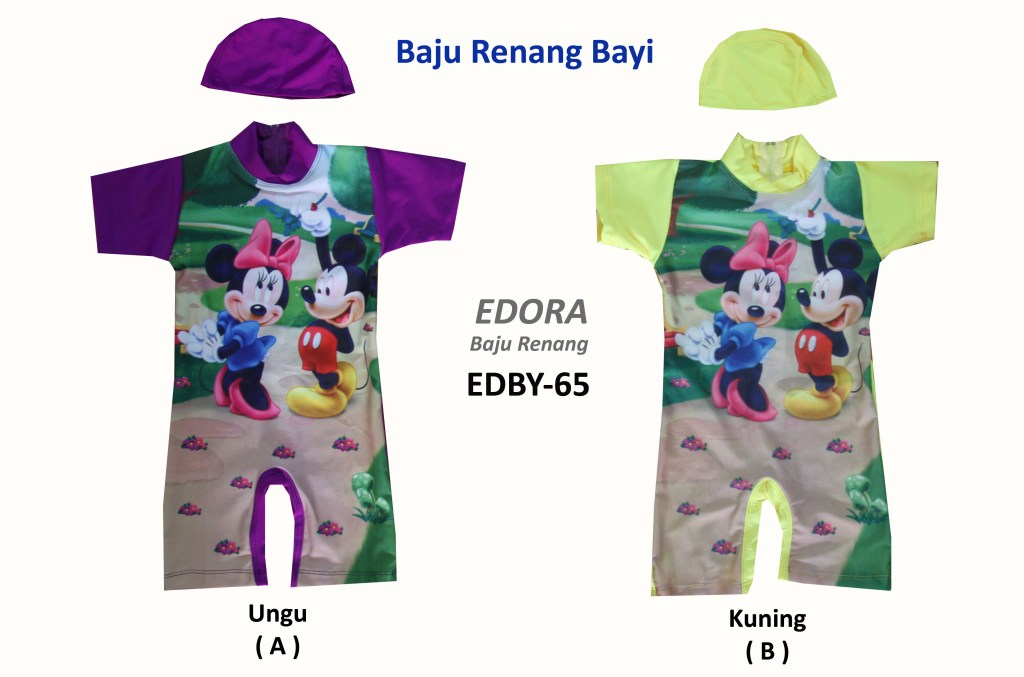 EDORA BAJU RENANG Baju Renang Bayi Murah EDBY 65 Mickey 