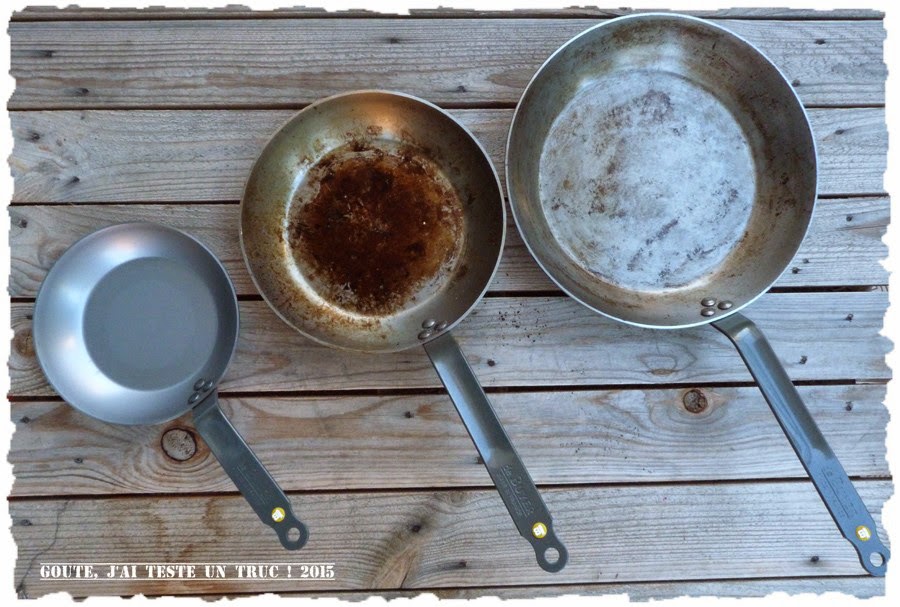 Cuisiner à l’ancienne 5 le fer, le culottage et le nettoyage sans eau Goûte, j