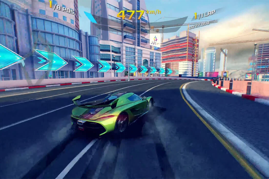 تحميل لعبة Asphalt 8 للكمبيوتر من ميديا فاير