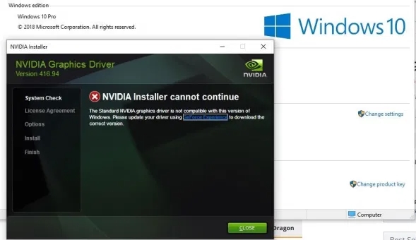 nvidia driver update failed windows 10 nvidia driver update failed windows 10