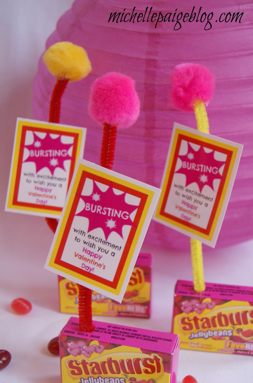 michelle paige blogs: StarBURST Valentines