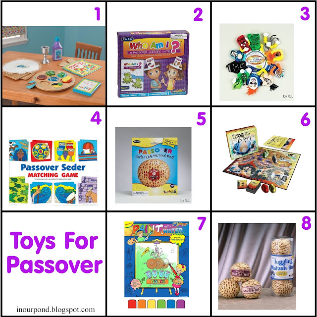 A Kid-Friendly Passover from In Our Pond