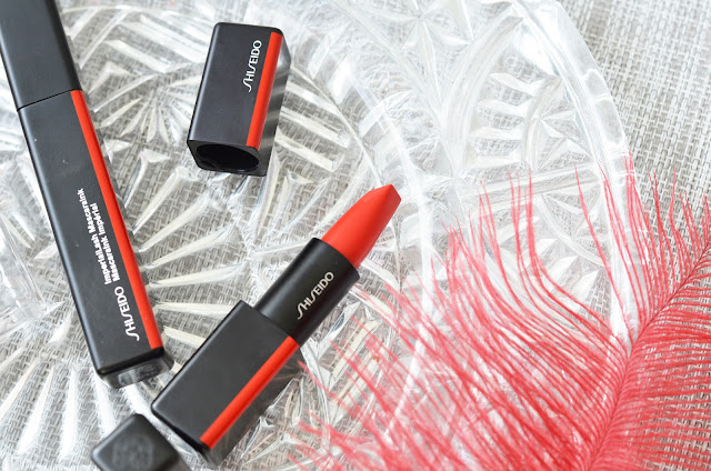Матовая помада shiseido ModernMatte Powder Lipstick 510 Night life 