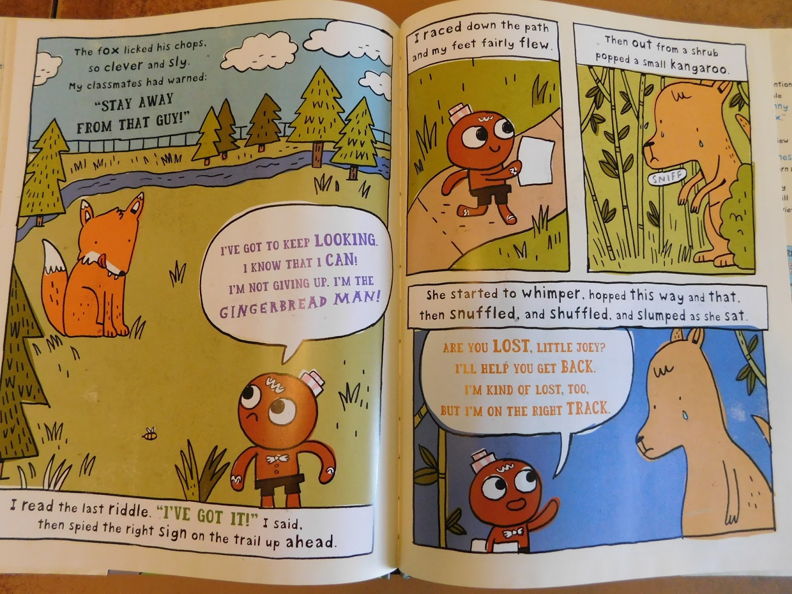 Tots and Me... Growing Up Together The Gingerbread Man Loose at the