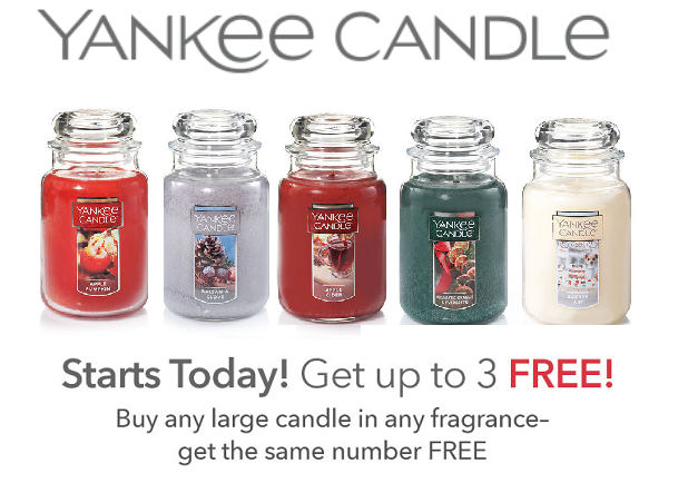 Yankee Candle Sale Buy 1 Get 1 Free Large Jar Candles Valid In Store Yankee Candle Sale Buy 1 Get 1 Free Large Jar Candles Valid In Store