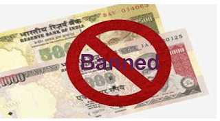 500 & 1000 notes banned in india