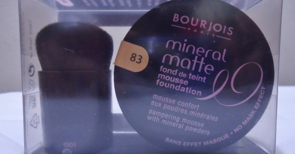 Bourjois Mineral Matte Mousse Foundation Colour Chart