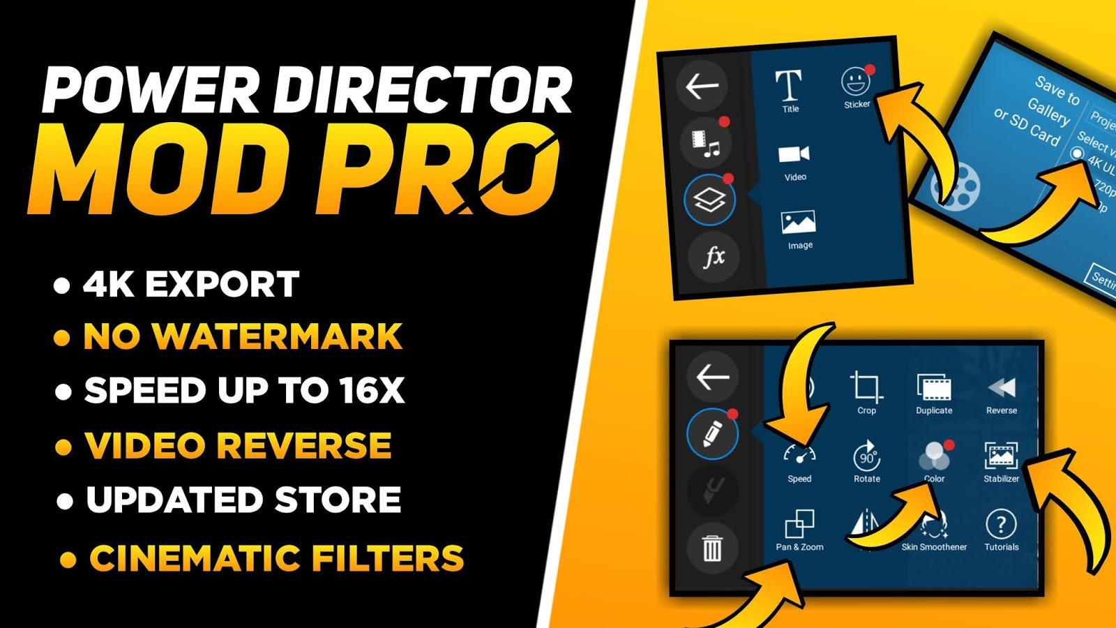 Power Director Pro Mod Apk 2019 - Download