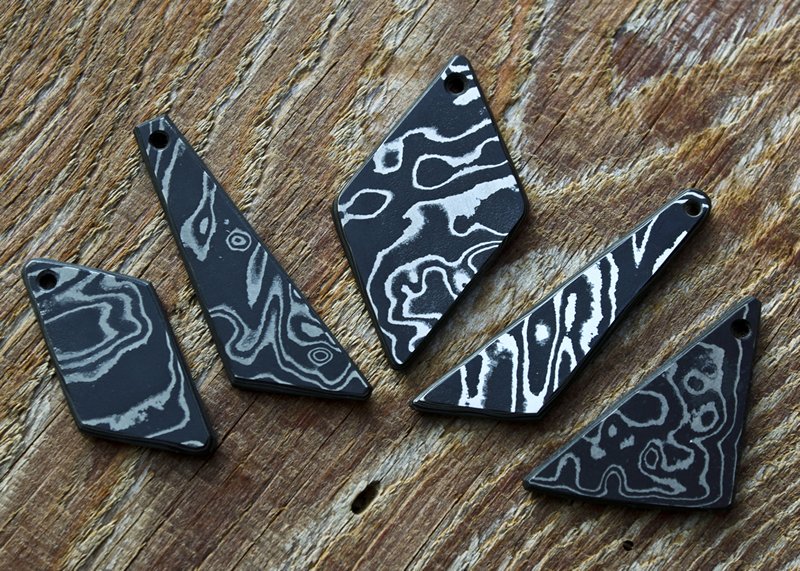 Guinea Hog Damascus Jewelry for the NC State Fair