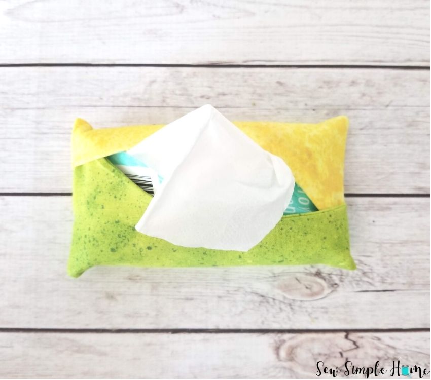 Quick Pocket Tissue Holder Tutorial Sew Simple Home