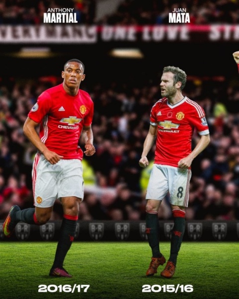 Mẫu áo đấu MU 2015 - 2017