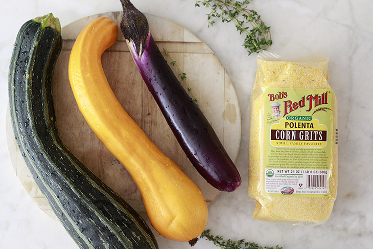 polenta ratatouille polenta ratatouille