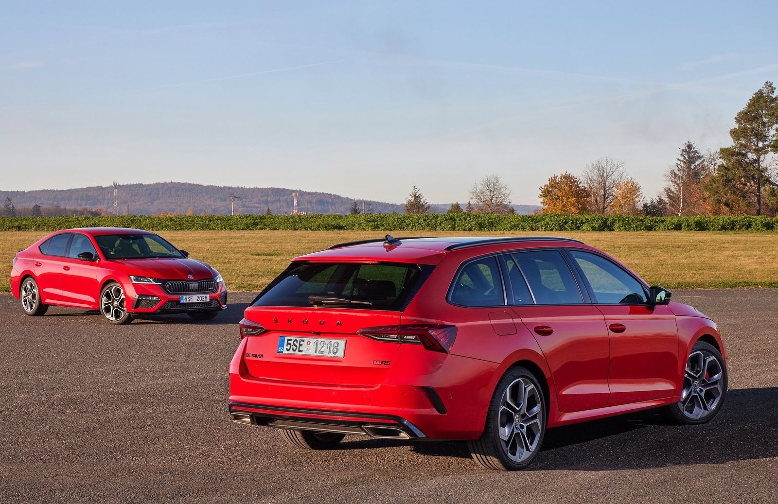 Skoda Octavia RS 2022 Combi Black