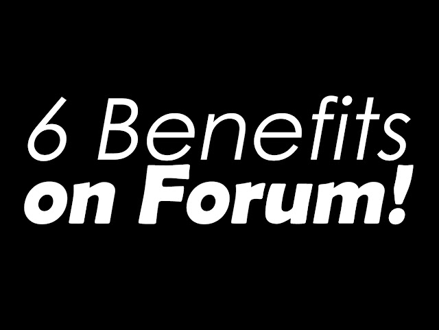 Forums benefits 6 kind of people! Are you one of these 6?