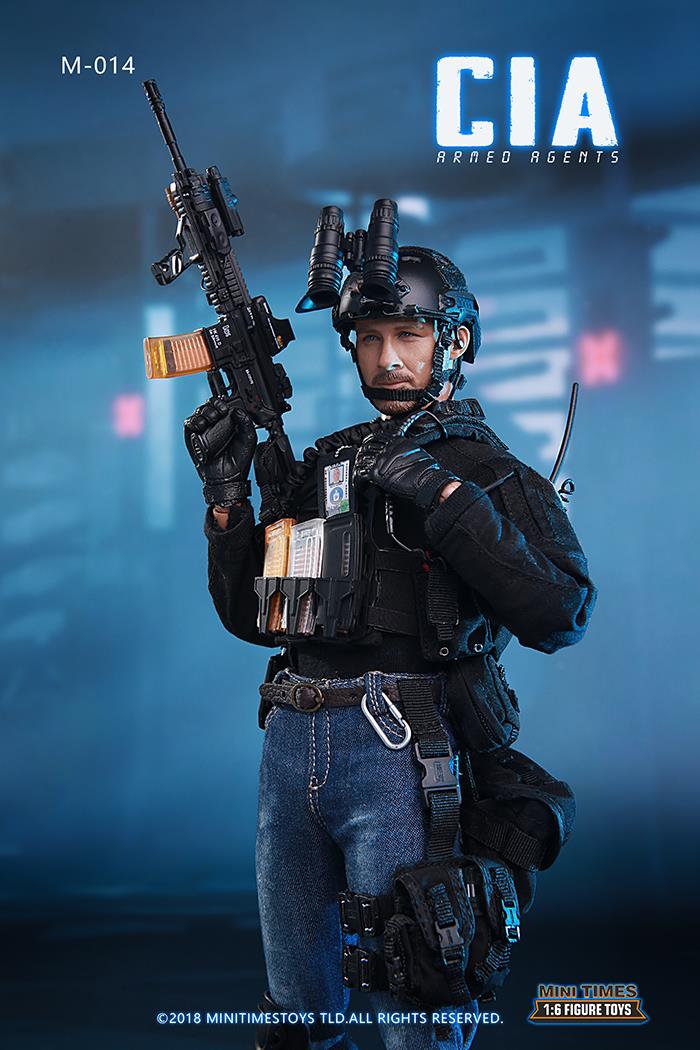 toyhaven Mini Times Toys 1/6th scale CIA (Central Intelligence Agency) Operative 12inch figure