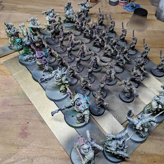 Painting the Death Guard, my AoP winning Army