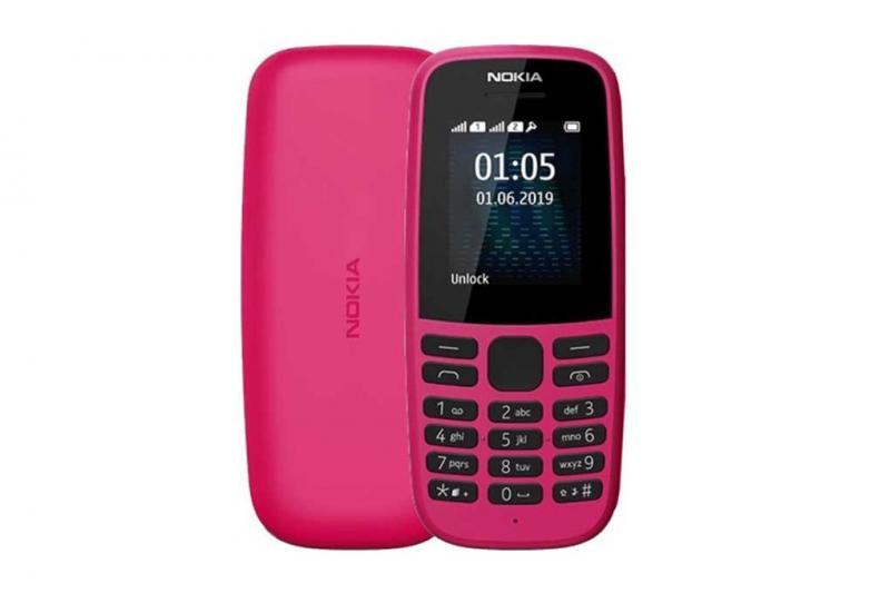 Điện thoại Nokia 105 SS Hồng 2019 – Hàng chính hãng