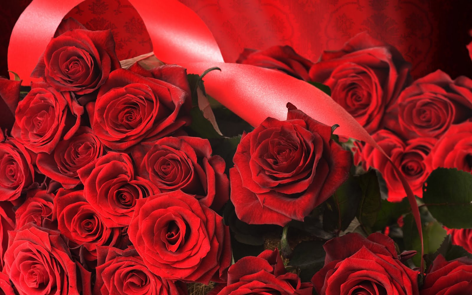 Hermoso arreglo floral - Rosas rojas - Red flowers
