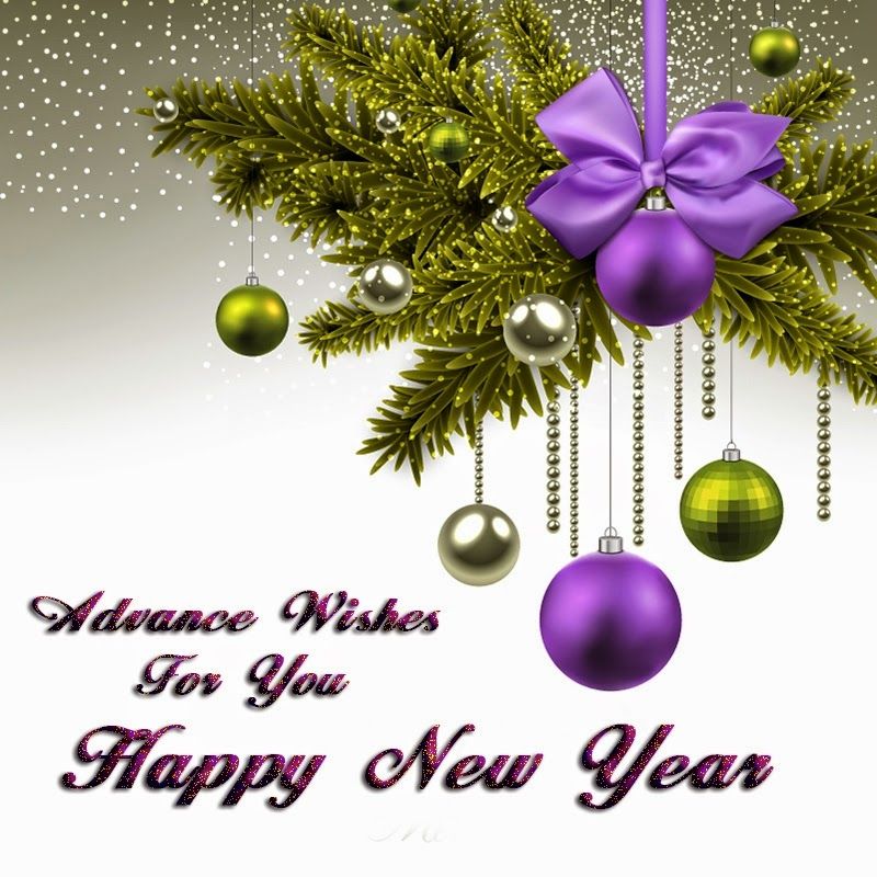 Advance Happy New Year Wishes