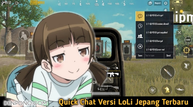 Cara Mengubah Suara Quick Voice Chat PUBG Mobile Versi Loli Jepang Terbaru