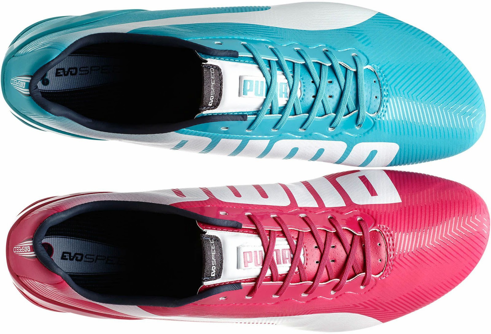 Puma evospeed astro turf pink and blue Clearance