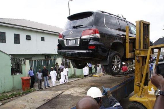 Rivers Govt Recovers Govt Vehicle Illegally Acquired By Spokesperson For Amaechi's Administration Rivers Govt Recovers Govt Vehicle Illegally Acquired By Spokesperson For Amaechi's Administration