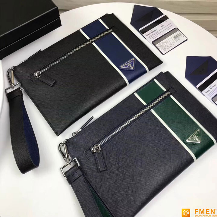 Clutch nam Prada siêu cấp VDNPR-251