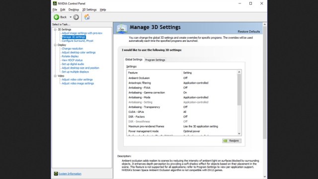 download nvidia control panel windows 10 64 bit