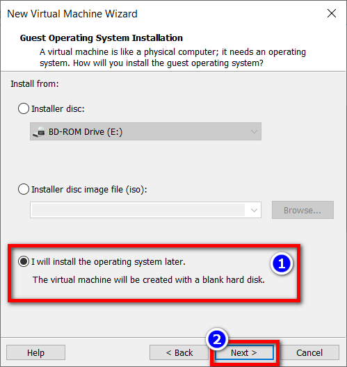 شرح طريقة الإقلاع من فلاش ميموري USB على برنامج الانظمة الوهمية VMware Workstation 