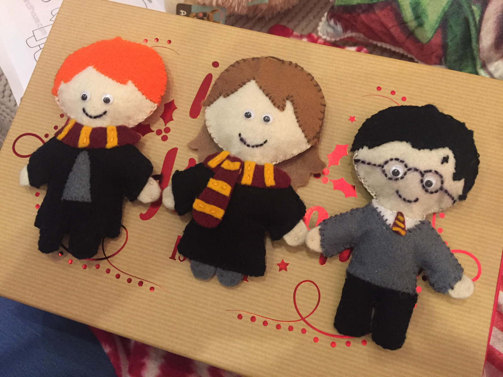 the cozy birdhouse harry potter felt characters pattern