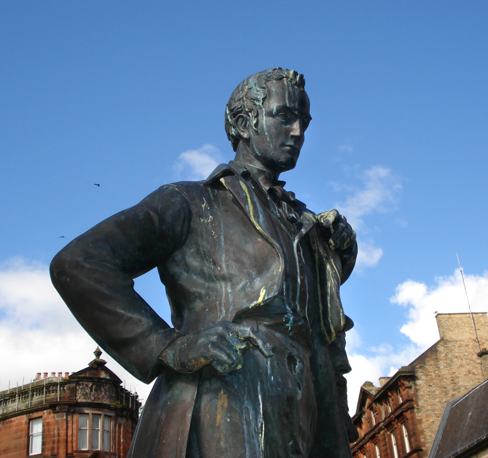 Around Kilmarnock: Johnnie Walker Statue
