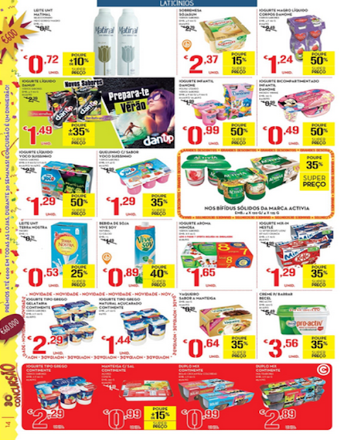 Antevisão folheto Continente  