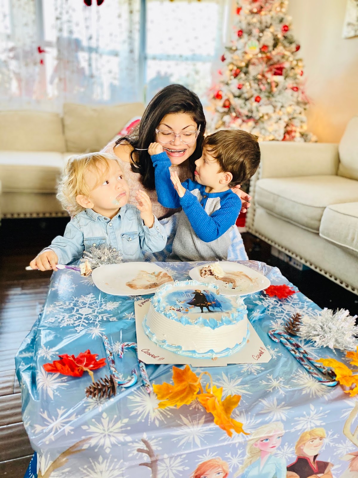 carvel, carvel cake, carvel ice cream, carvel ice cream cake, ice cream cake, frozen 2, frozen 2 cake, mom and sons, mom and boys, mama's boys, celebrate, celebration, latina mom, latina blogger, mom blogger, nyc blogger, nyc mom, brooklyn mom, brooklyn blogger, long island mom, long island blogger,