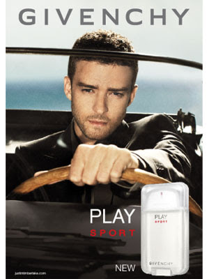 Givenchy Play Sport For Men Com Justin Timberlake