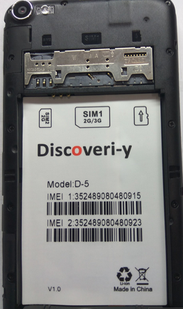 Discoveri-Y D5 flash  file  without  password 