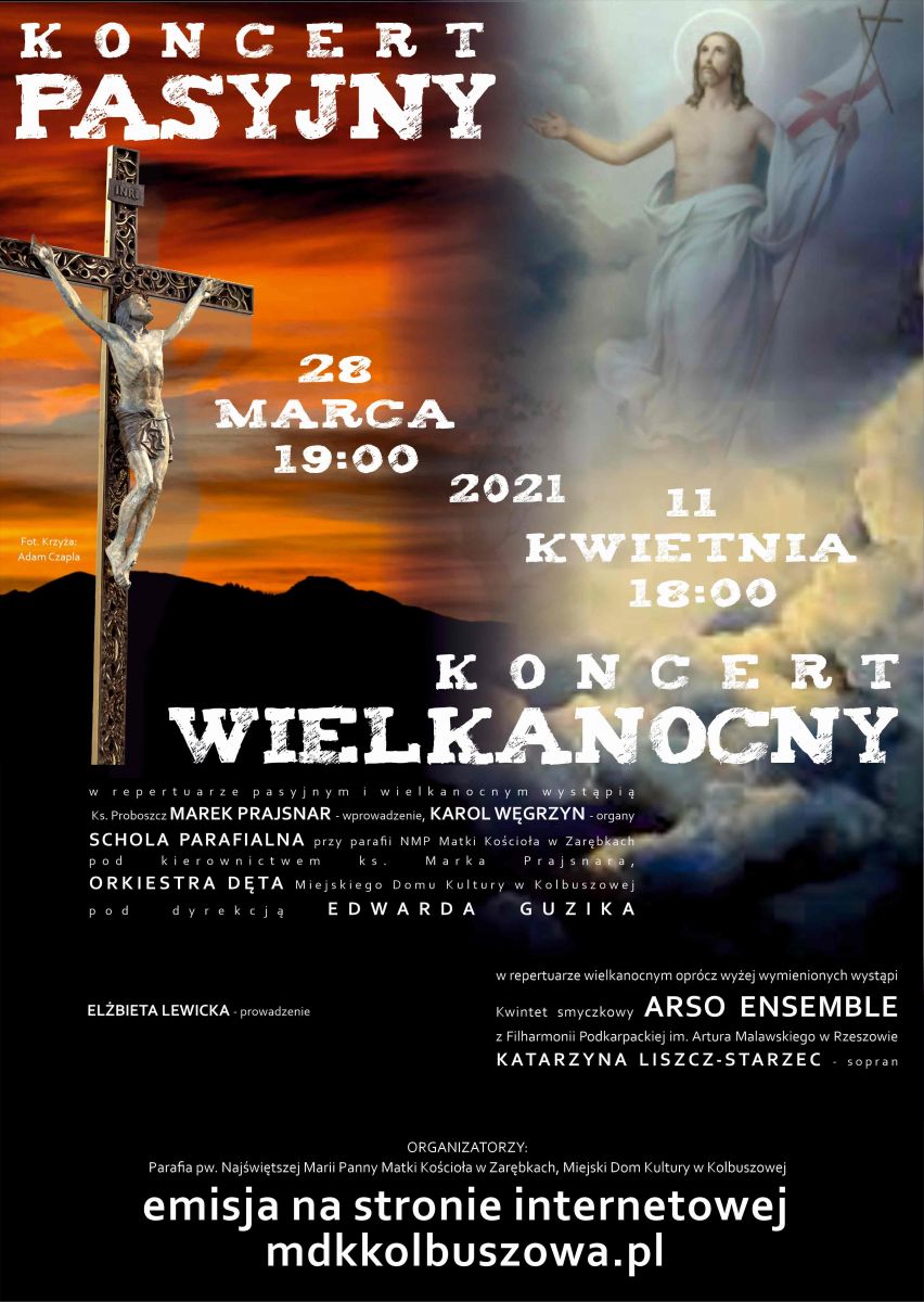 Koncert Pasyjny w kościele w Zarębkach
