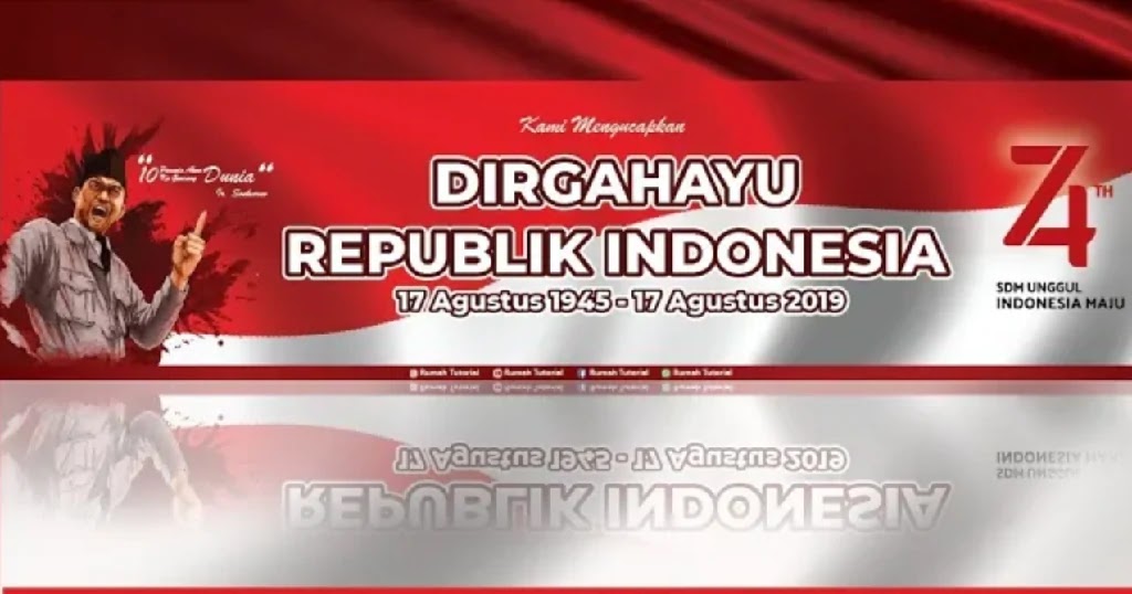 Kumpulan Desain 17 Agutusan Download Poster, Kaos Dan