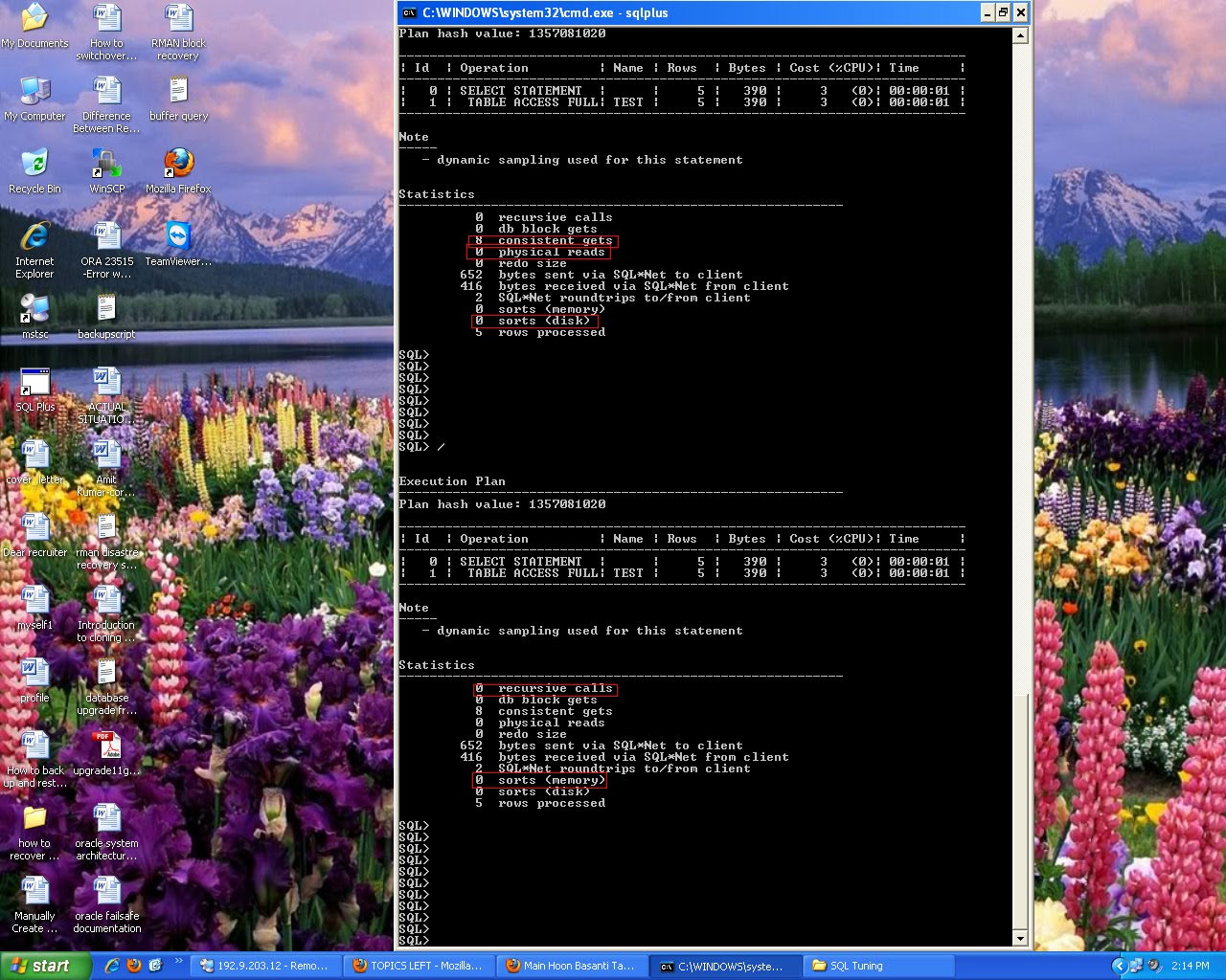 Saugat Chatterjee's Oracle DBA blogs