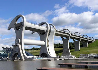 Falkirk Wheel, Skotlandia Lift Yang Paling Unik Di Dunia