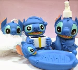 Lilo and Stitch bath set