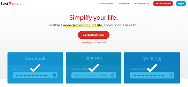 LastPass password manager app