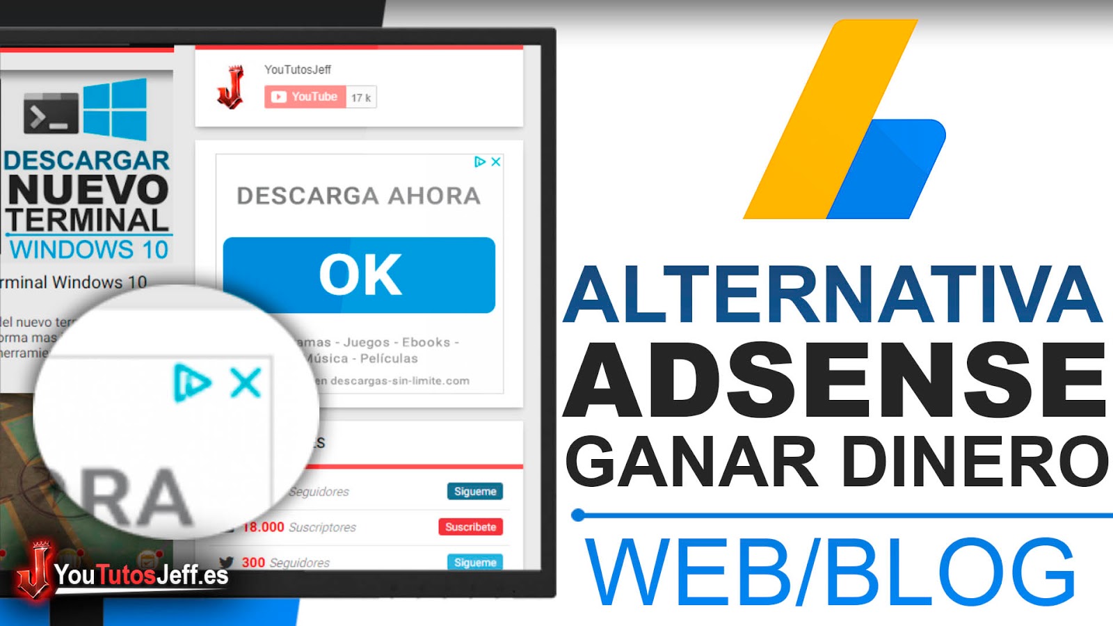 Monetizar mi Blog/WEB, La Mejor Alternativa Adsense