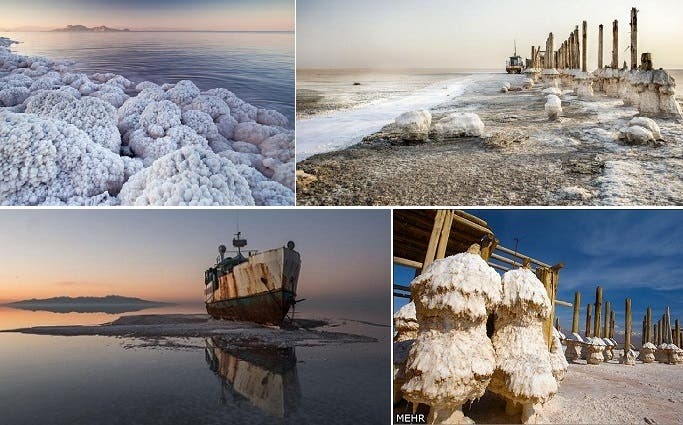 بحيرة أرومية الإيرانية