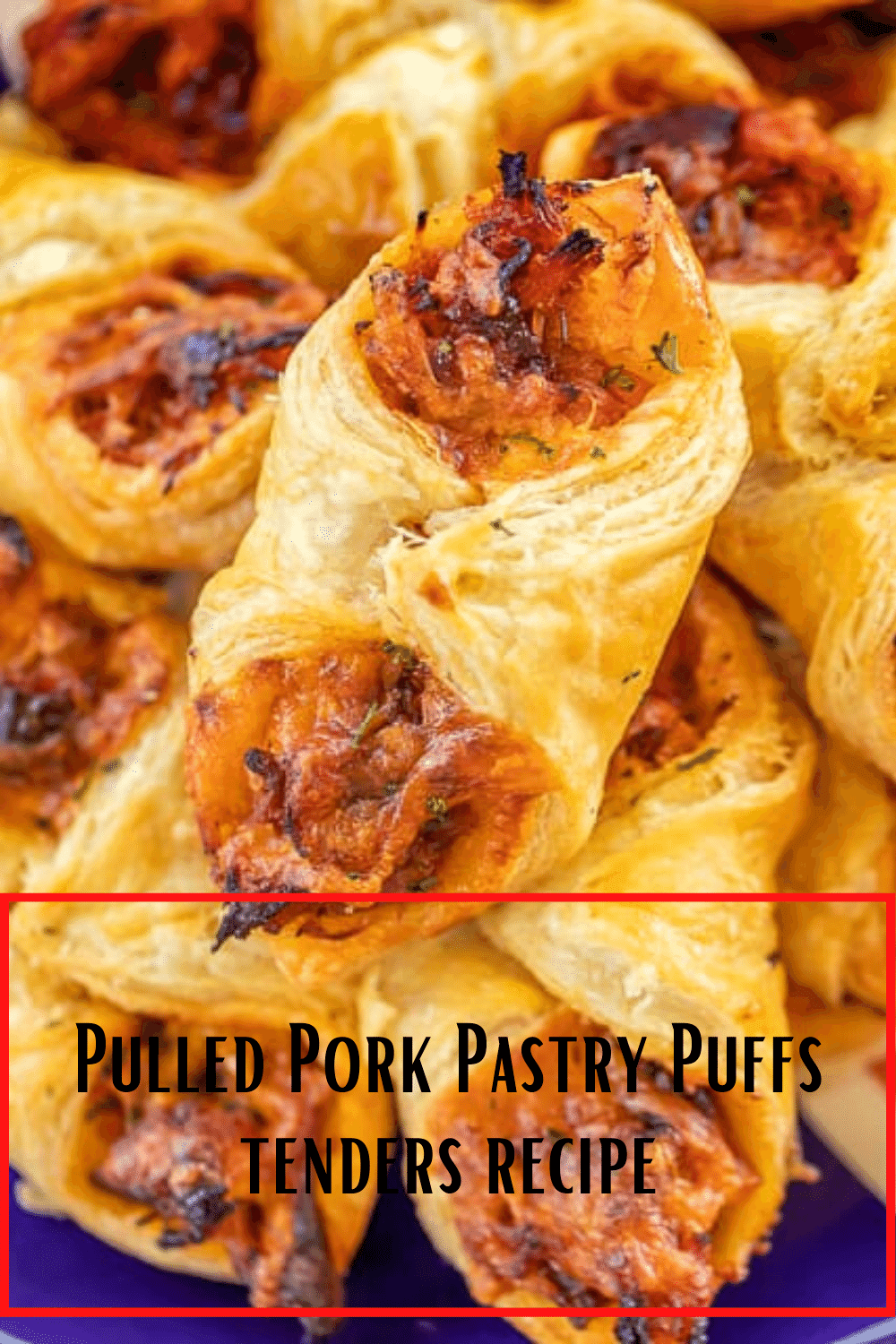 Pulled Pork Pastry Puffs Tenders Recipe - Healthy Food