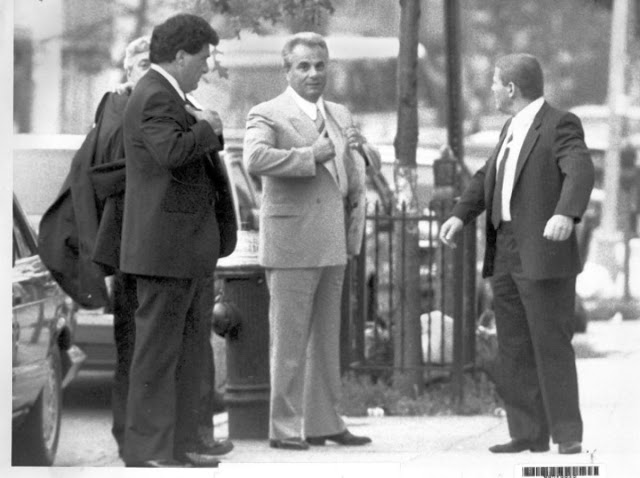 From left: Jackie D'Amico, Joe "The German" Watts, John Gotti, and Sammy the Bull.