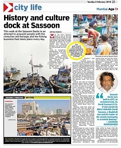 In The News - DraftCraft Heritage Walks 'Tours Of Cause' featured in The Asian Age