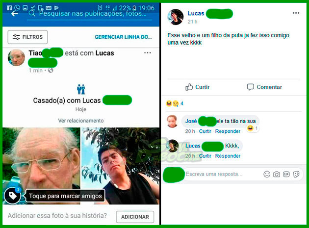 A HISTÓRIA DO VELHO QUE USA VÁRIOS PERFIS NA REDE SOCIAL E FICA COLOCANDO RELACIONAMENTO SÉRIO COM PESSOAS ALEATÓRIAS A HISTÓRIA DO VELHO QUE USA VÁRIOS PERFIS NA REDE SOCIAL E FICA COLOCANDO RELACIONAMENTO SÉRIO COM PESSOAS ALEATÓRIAS